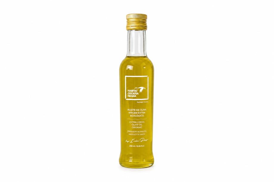 Prímula: AOVE eco botella cristal 250 ml