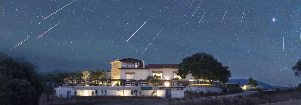 Dónde ver las Perseidas 2023 en Cáceres: ¡ven a Hábitat Cigüeña Negra!